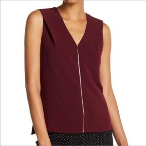 Ted Baker Delise V-Neck Blouse- Size 3 (M)